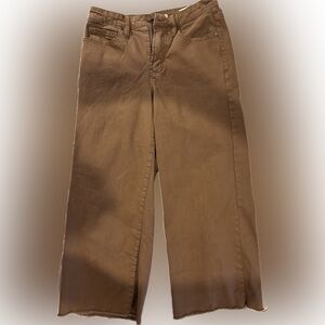 Oat New York Chocolate Trousers raw hem 4/27